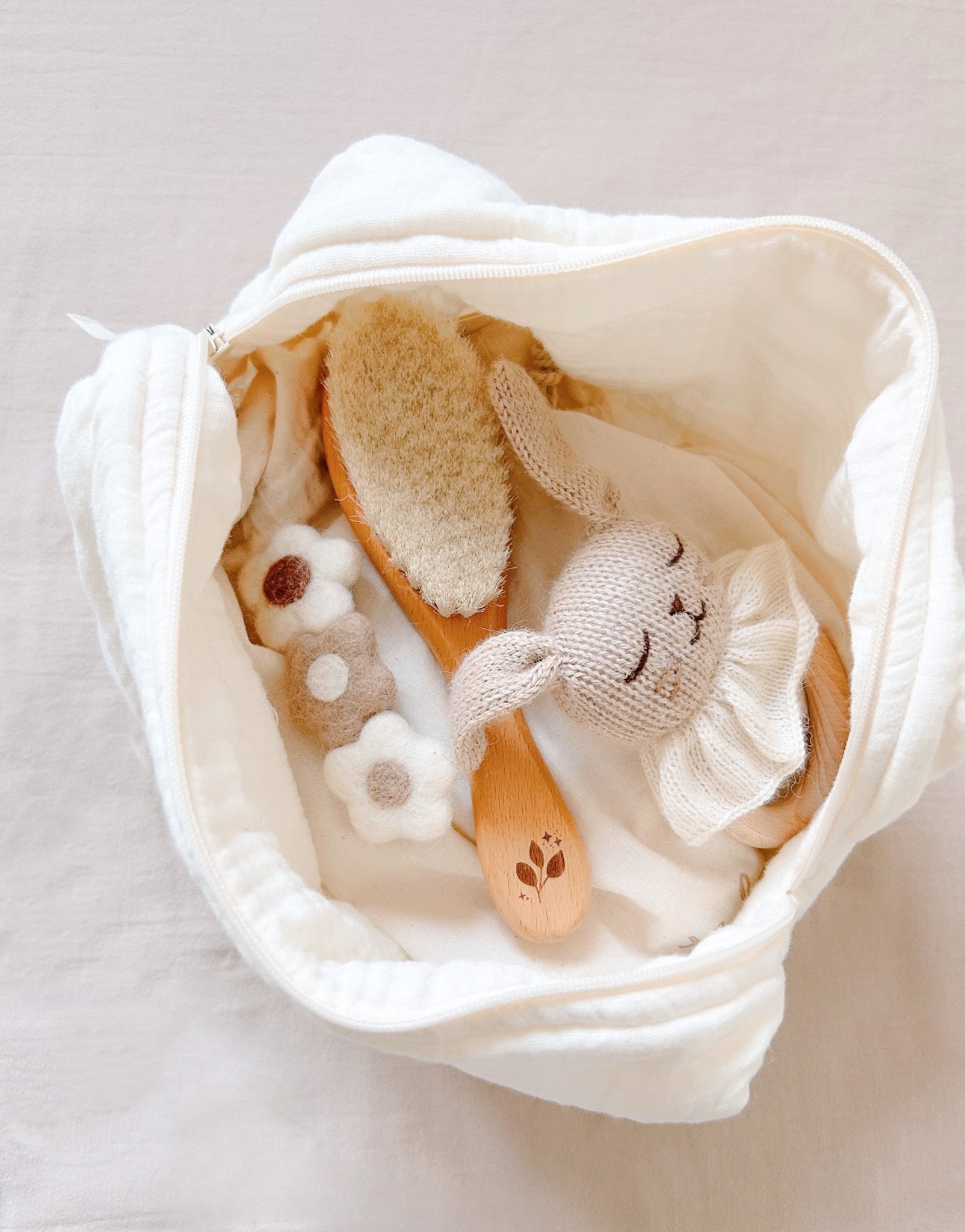Brosse à cheveux pour bébé Bee Bohème