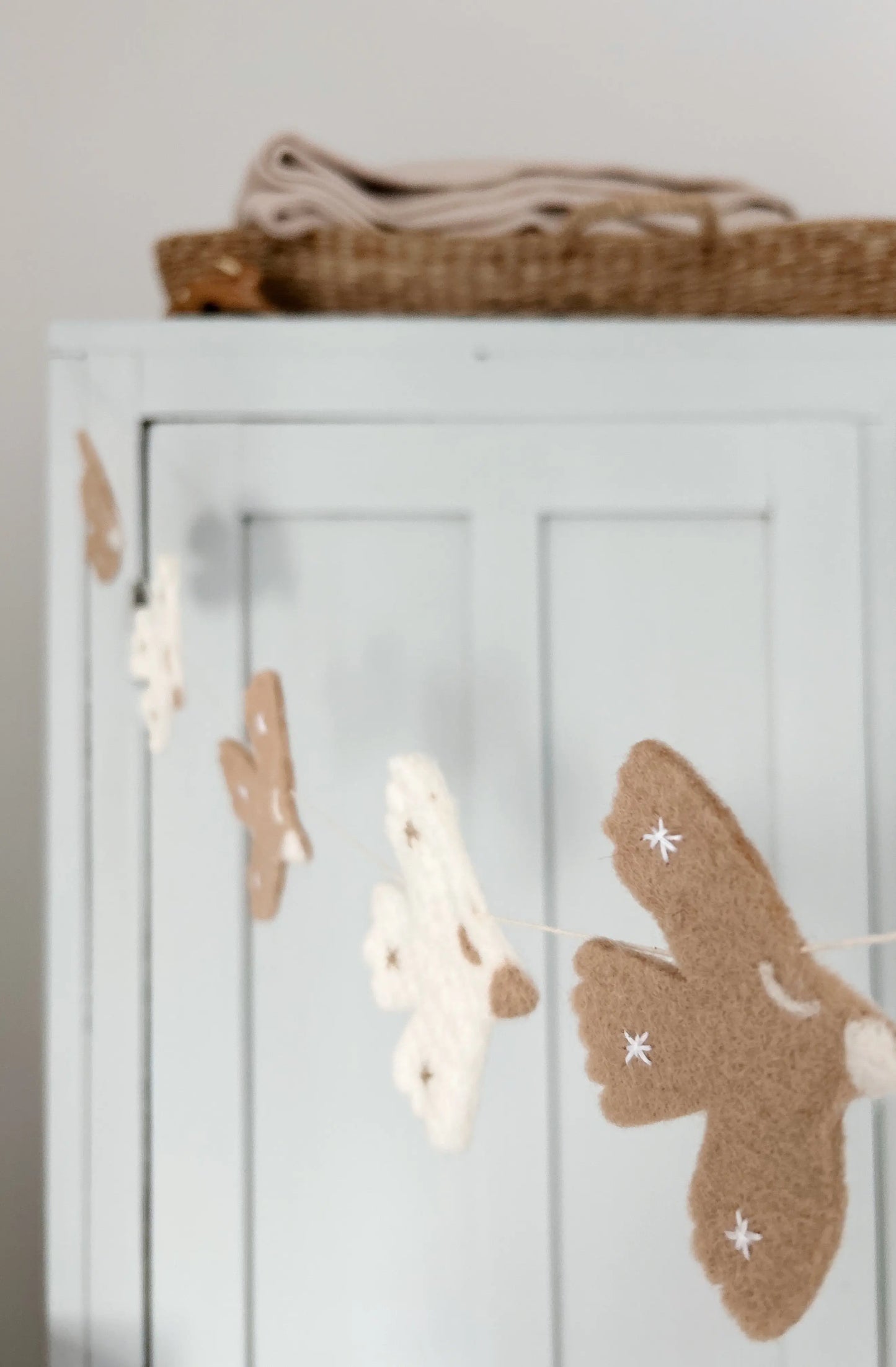 Guirlande Oiseaux en laine feutrée Bee Bohème