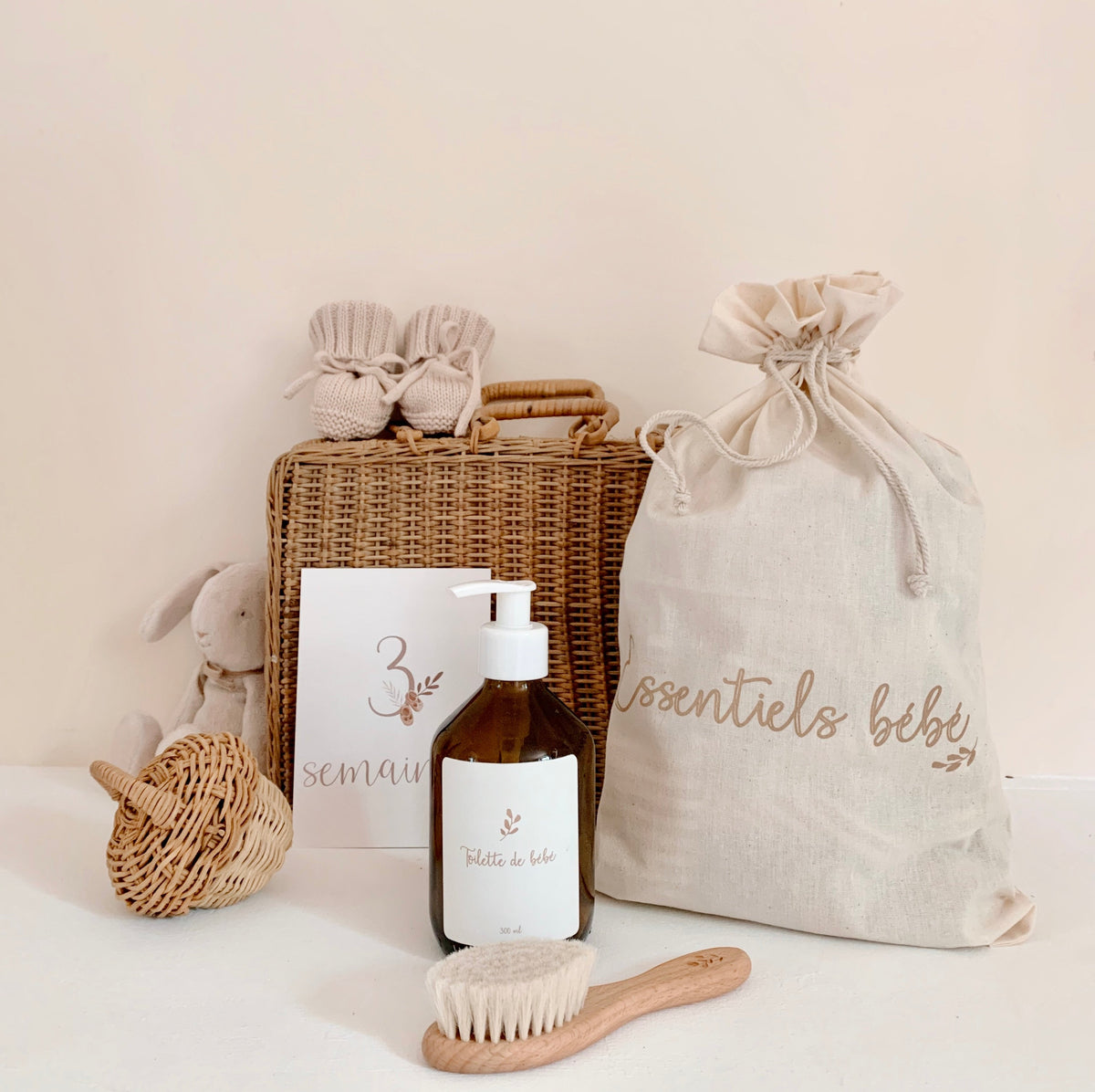 Pochon de rangement pour les essentiels de la valise maternité